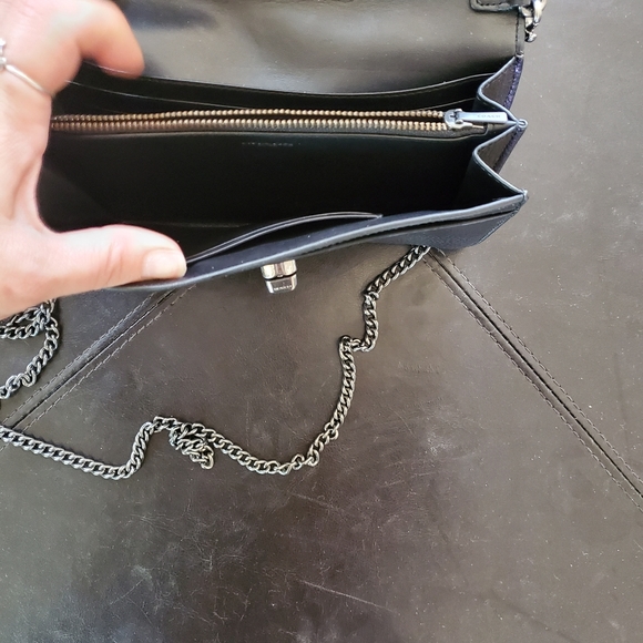 Coach hologram green purple wristlet/crossbody - Picture 3 of 4